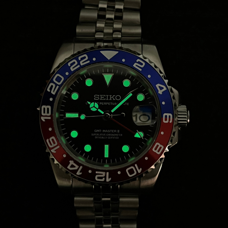 SeikoMod GMT Pepsi