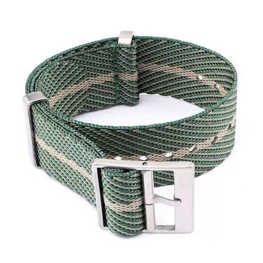 Retro NATO strap green and khaki