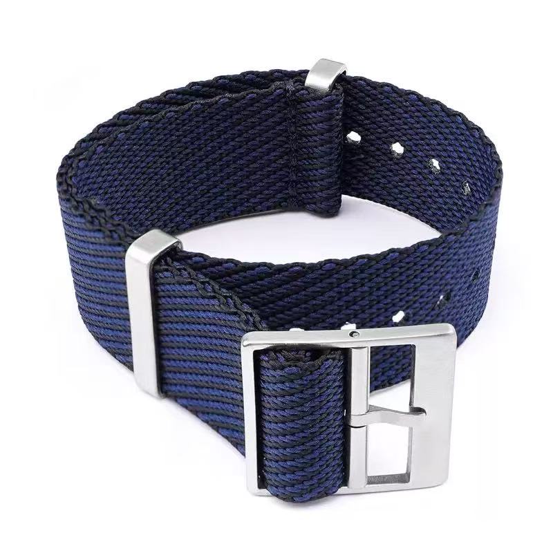 Retro NATO strap blue