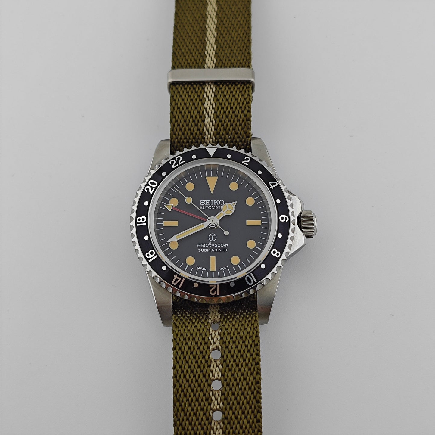 Custom SeikoMilsub Vintage GMT Mod