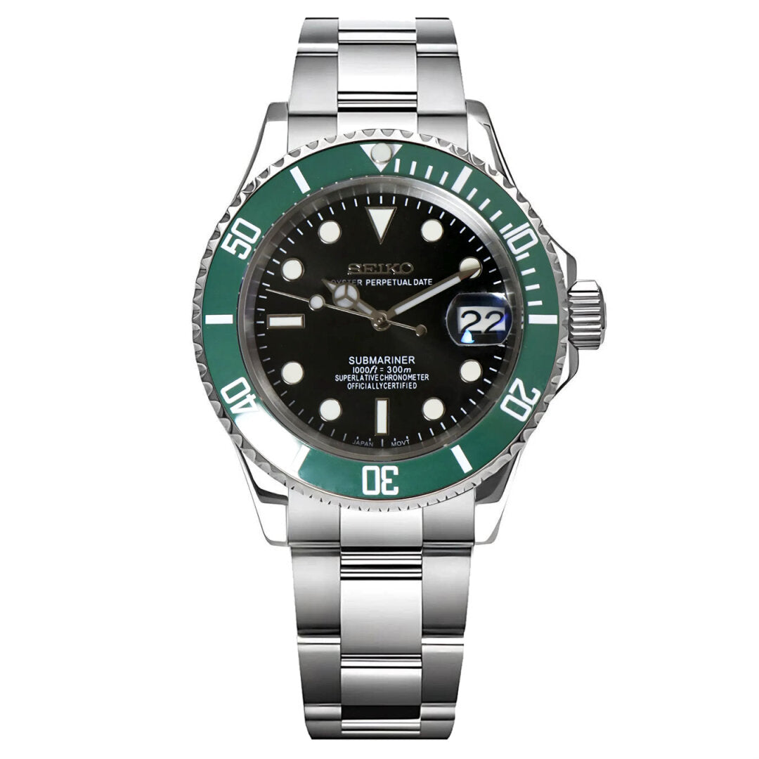 SeikoMod Submariner Kermit
