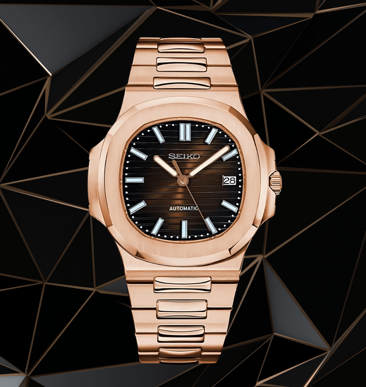 SeikoMod Nautilus Chocolate