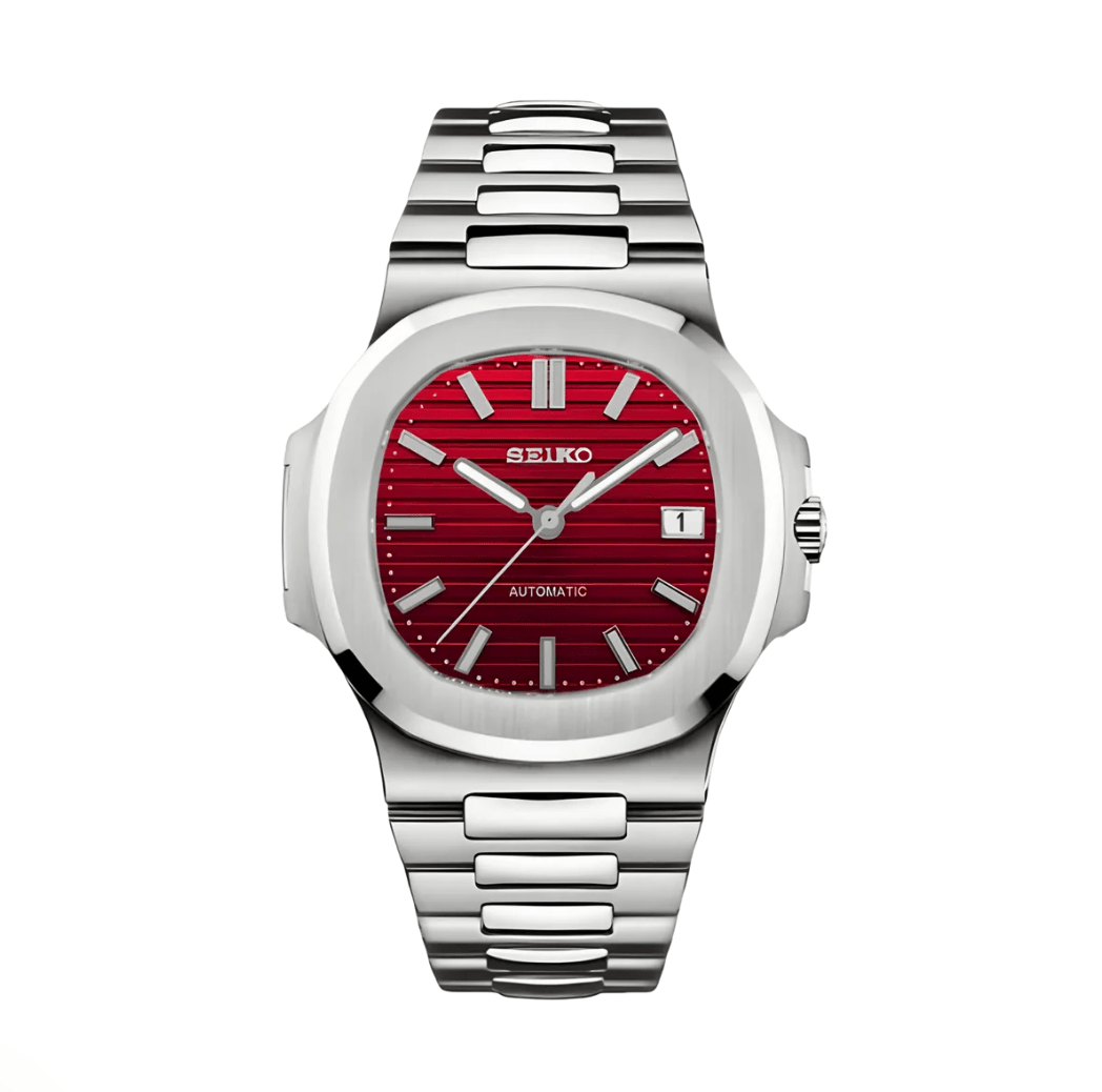 SeikoMod Nautilus Red Velvet