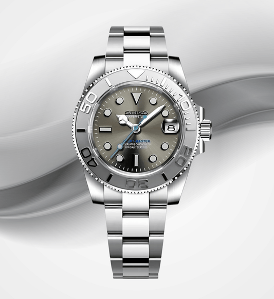 SeikoMod Yacht Master Grey