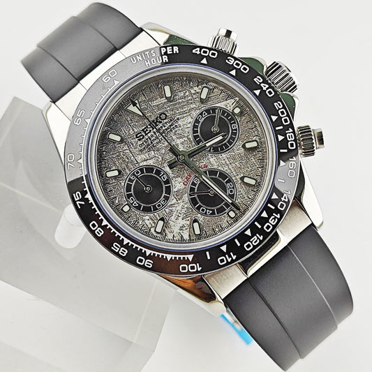 SeikoMod Daytona Meteorite Ceramic