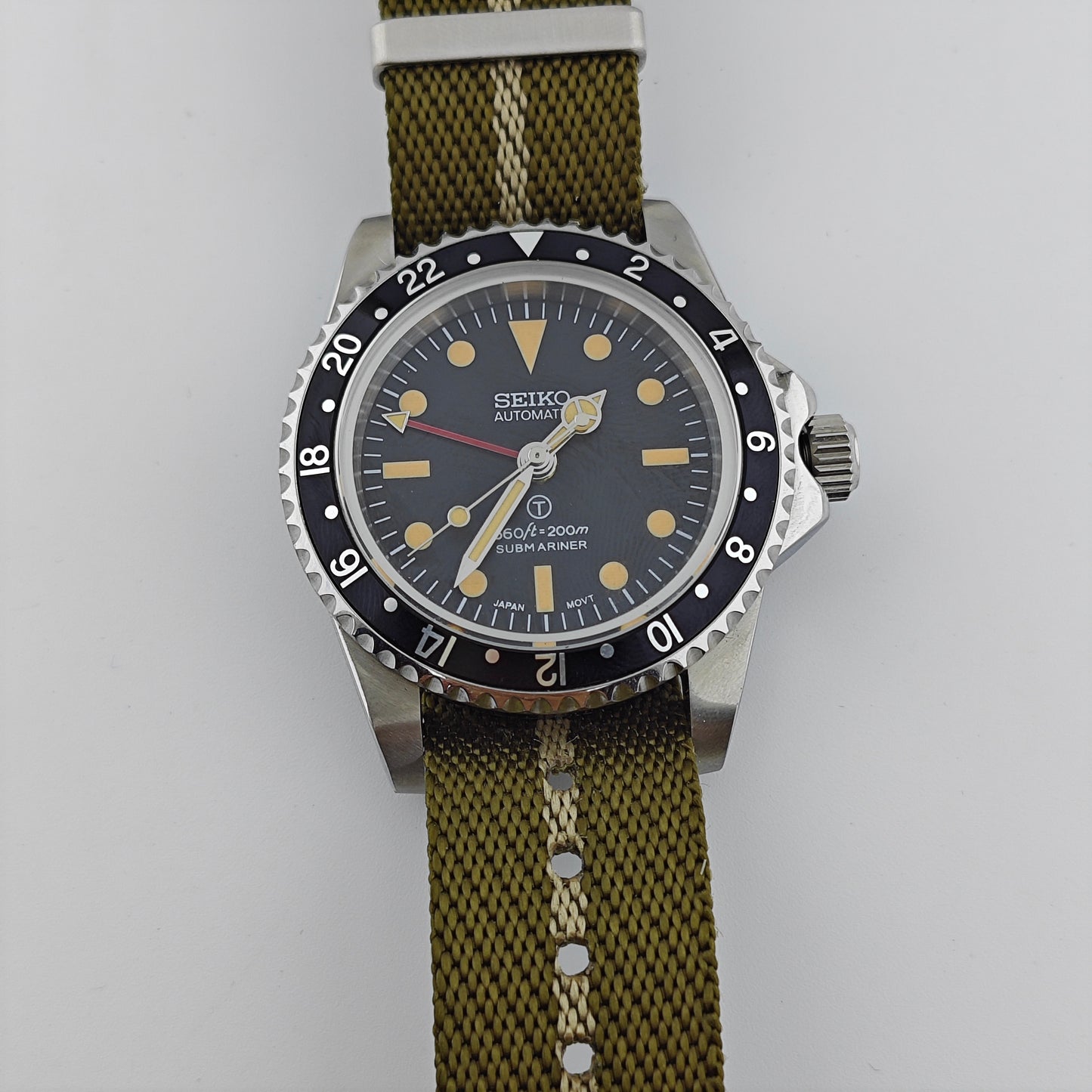 Custom SeikoMilsub Vintage GMT Mod