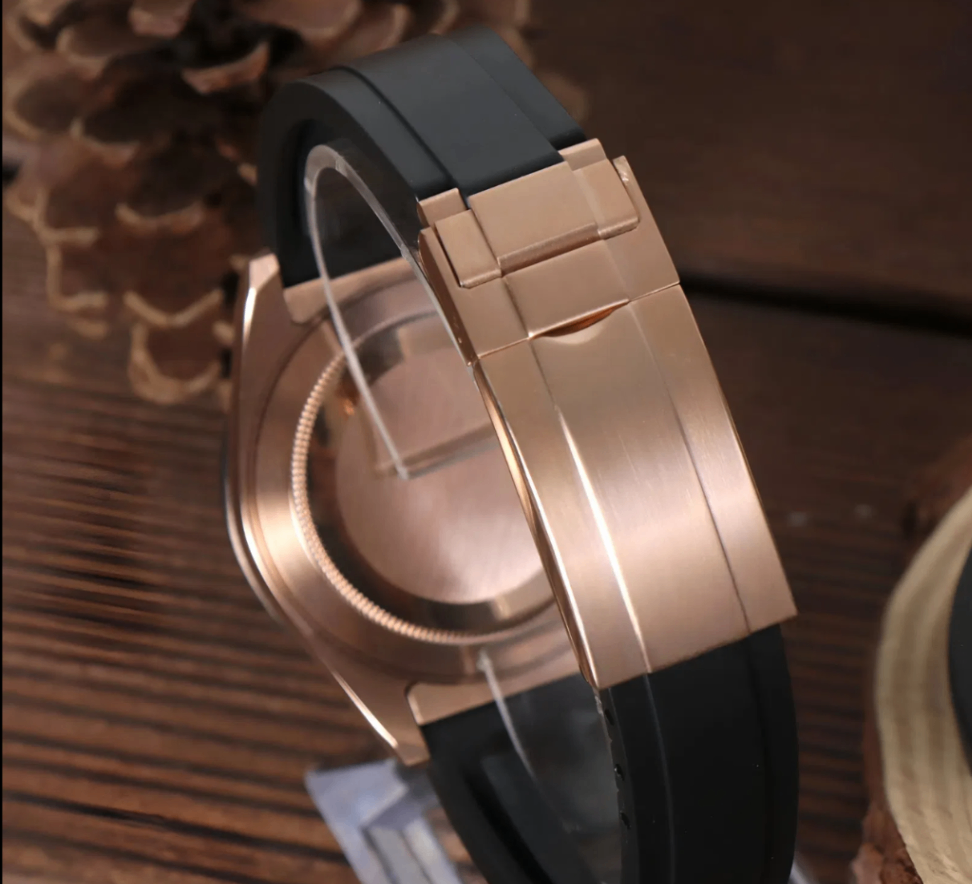SeikoMod Daytona Rose Gold - Black