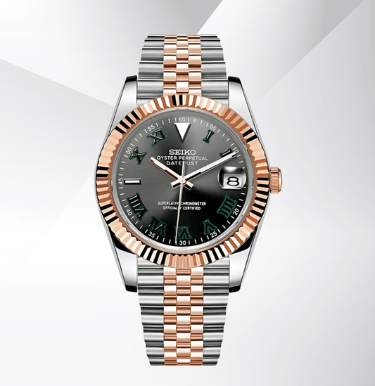 SeikoMod Datejust Wimbledon Two-Tone