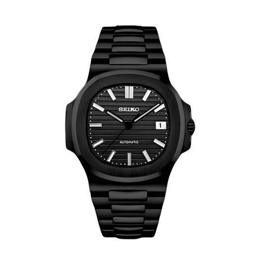 SeikoMod Nautilus All Black