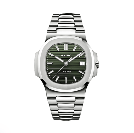 SeikoMod Nautilus Olive Green